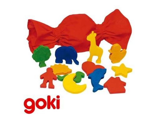 Jeu De Mémo Tactile Des Formes En Bois Jeu Mémorisation 3 Ans +