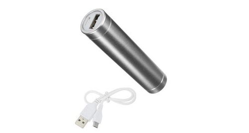 Batterie Chargeur Externe Pour Samsung Galaxy S5 Mini Universel Power Bank 2600mah Avec Cable Usb/mirco Usb Secours Telephone (argent)