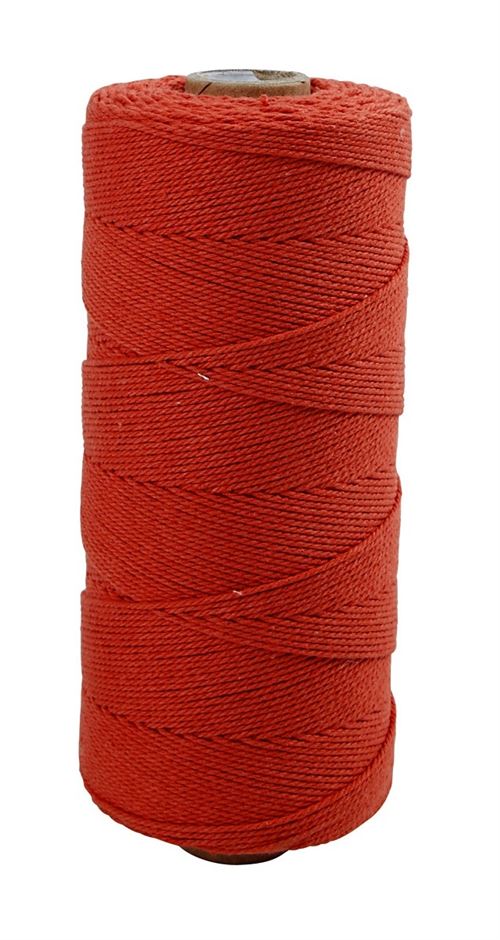 Creotime cordon de coton 315 m rouge