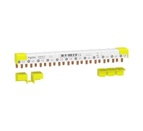 Schneider Electric Blanc Peigne De Raccordement Horizontale Acti9 - 80A - 3P+N - 12 Modules De 18Mm