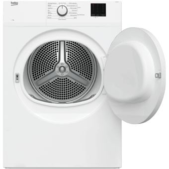 Beko DA7011PA - Sèche-linge - largeur : 59.7 cm - profondeur : 58.4 cm - hauteur : 85.6 cm - chargement frontal - blanc