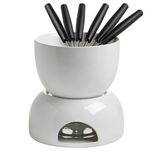 Maxwell & Williams it51031 Fondue au Chocolat 8 pièces, Acier Inoxydable, Blanc, 11.4 x 35,6 x 55.2 cm