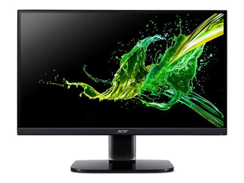Acer KA242Y - LED-monitor - 23.8 - 1920 x 1080 Full HD (1080p) - IPS - 250 cd/m² - 1 ms - HDMI, VGA - zwart