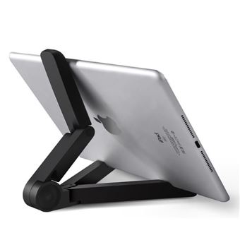 Support de bureau ou voyage pliable pour tablettes 10, iPad, Galaxy Tab - Support  pliable blanc modèle LARGE