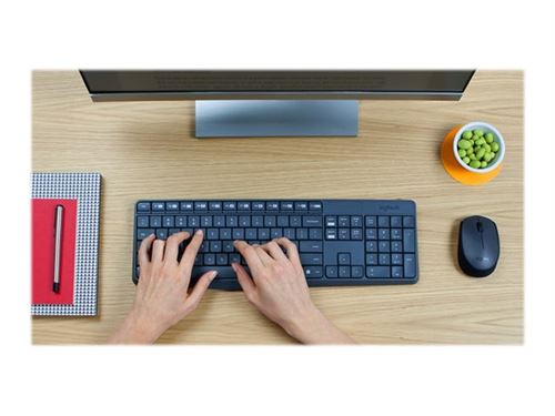 Logitech Gris Pack Clavier Souris Sans Fil - Image 4