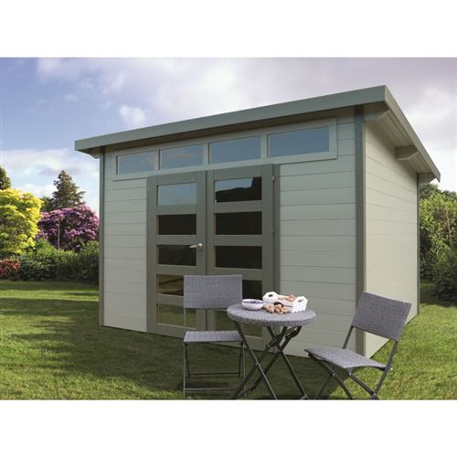 Solid Abri de Jardin Maisonnette Chalet de Jardin Verona