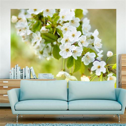 Papier peint - Fleurs de cerisier délicates - 300x231 Artgeist (50238)