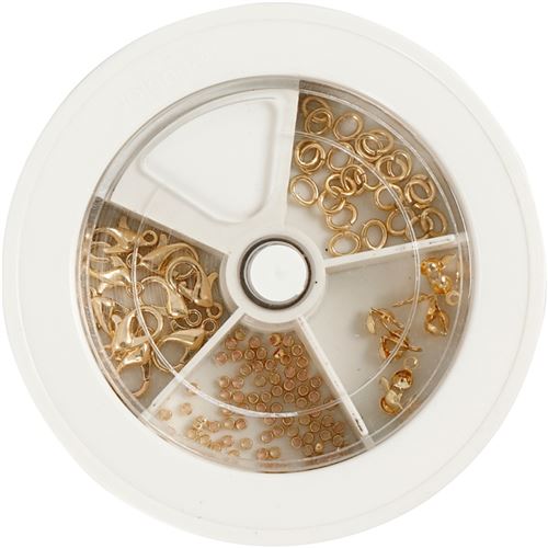 Kit accessoires pour bijoux - Doré - 100 pcs