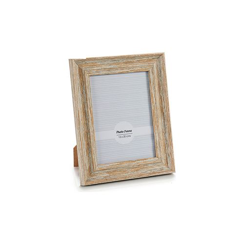 cadre photo gift decor blanc naturel (15 x 20 cm)