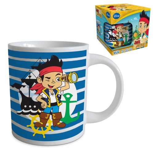 Petit Tasse en céramique rayée Jack et les pirates