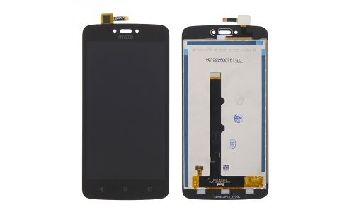 Vitre tactile et écran LCD pour Motorola Moto-C coloris noir