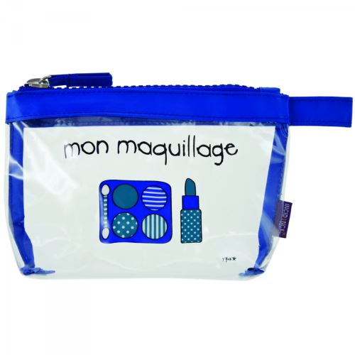 Trousse S - Krystal - Blue Basics - Mon Maquillage - Bleu