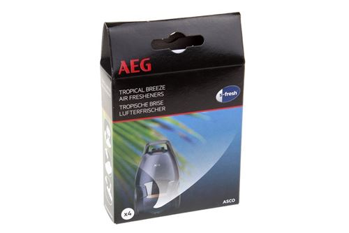 AEG 900167784 S-Fresh - Brise tropicale Lot de 4 Désodorisants pour Aspirateur