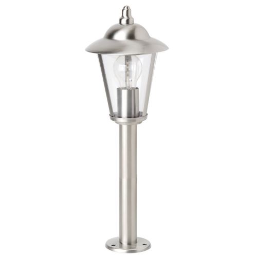 Brilliant ag neil 40384/82 borne extérieure métal/plastique 60 w e27 acier inoxydable 50 cm