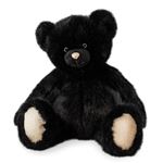 Ours en peluche Doudou et Compagnie Collection 60 cm Noir