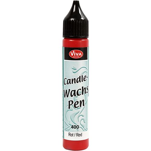 Viva Decor Bougies décoratives 25 ml rouge