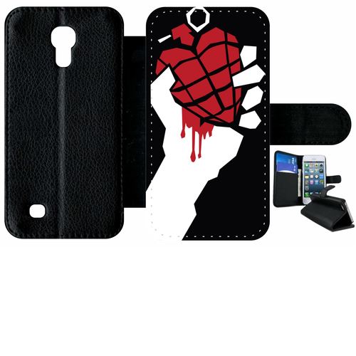 Etui À Rabat Samsung Galaxy S4 Mini Réf I9190 Green Day