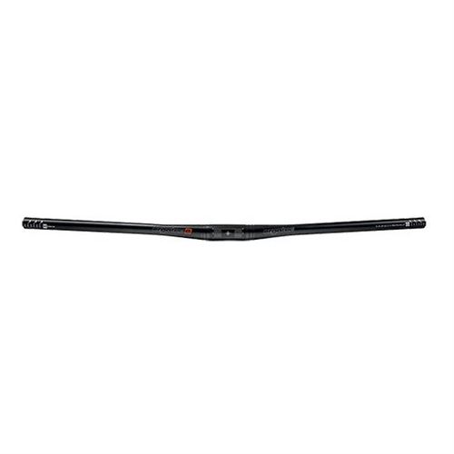 Cintre vtt droit alu d31.8 noir ergotec flat bar l780mm 12° 315gr (level 6)