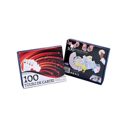 Ferriot cric - 1080 - coffret - 100 tours de cartes - rouge