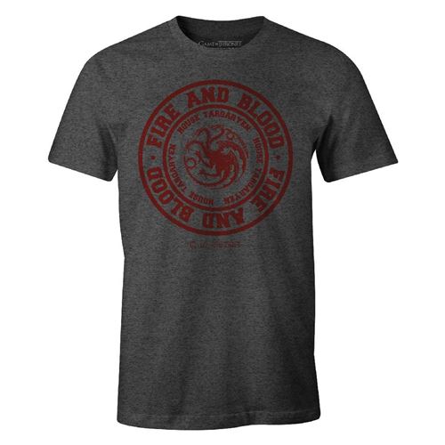 T-shirt Game of Thrones - Fire and Blood