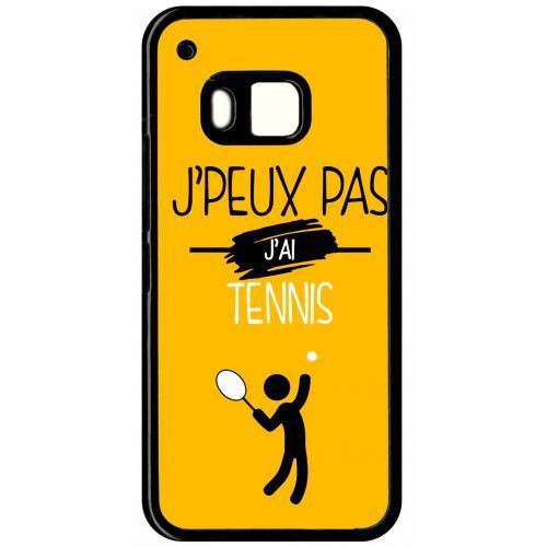 Coque htc m9 j peux pas j ai tennis 5