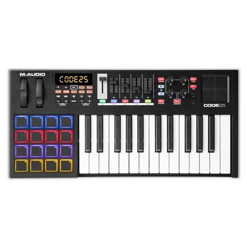 M-Audio Code 25 BK USB/MIDI Toetsenbord