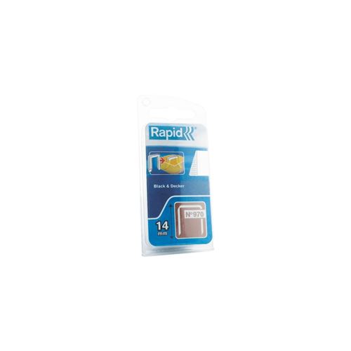 Rapid Neutre Agrafes Dp Galvanisées - Fil Plat - N°970/14 Mm