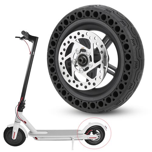 Kit de roue arrière + pneu + disque de frein pour Xiaomi trottinette  électrique - Noir - Accessoire trottinette électrique à la Fnac