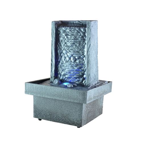 Fontaine d'intérieur zen à LED - Eclairage d'ambiance