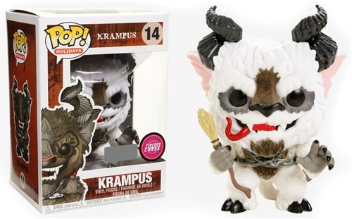 Funko Figurine Holliday - Krampus Flocked Exclu Pop 10cm - 0889698218580