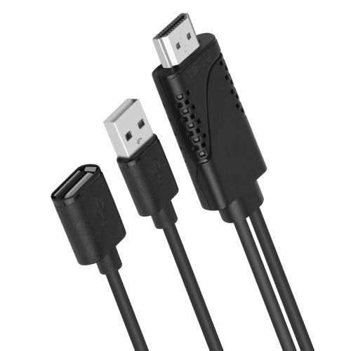 USB à HDMI 4K HD 1080P HDTV TV par câble adaptateur AV Cordon pour iPhone XS / XS MAX / XR
