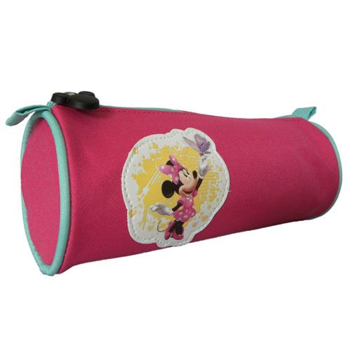 Trousse ronde Minnie rose