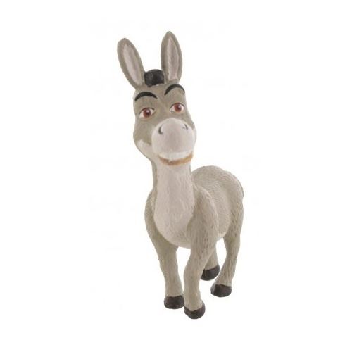 Comansi figurine de jouet Shrek: âne 9 cm gris
