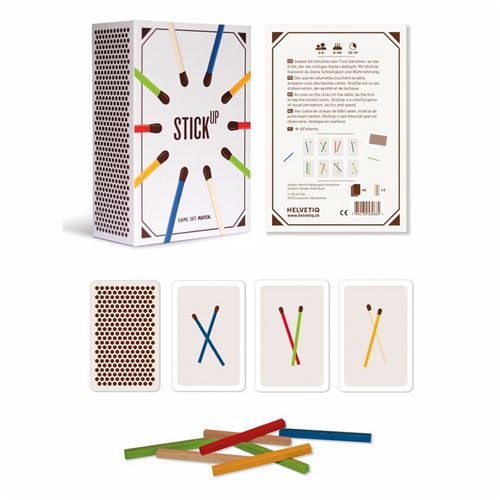 Jeux - Stickup HELVETIQ Multicolore