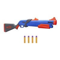 NERF Fortnite TS – Blaster à Pompe Avec 8 Fléchettes Mega – Crosse Range-Fléchettes – Dès 8 Ans