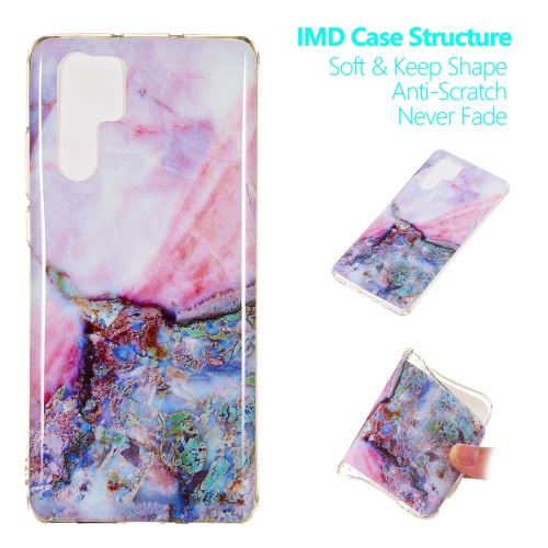 Coque en TPU impression sur marbre style J pour votre Huawei P30 Pro