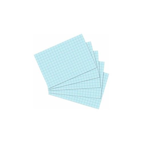 Herlitz Fiches bristol Bleu - vue 1