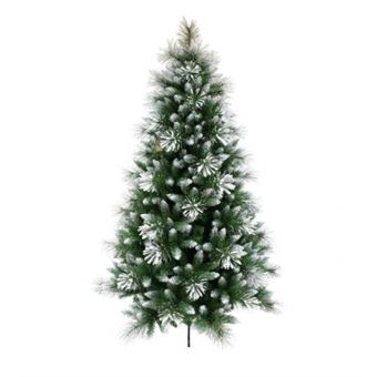 Sapin De Noel Artificiel Luxe Semi Floque Pvc 737 Branches 180 Cm Achat Prix Fnac