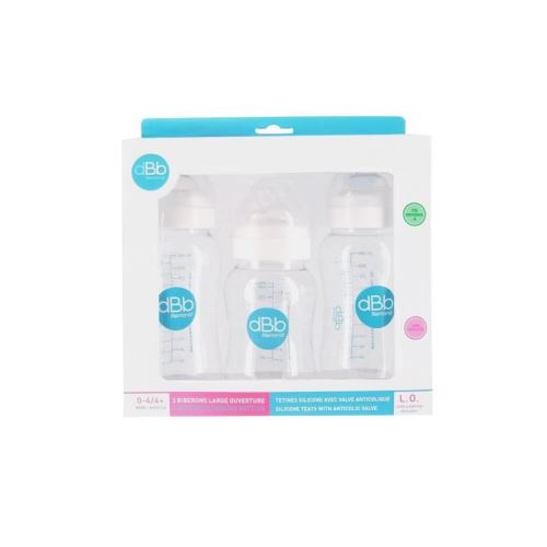 DBB REMOND Pack 3 Biberons Lo Polypropylene