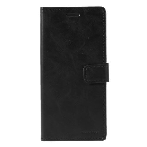 Etui en PU lune bleue noir pour votre Samsung Galaxy J6 Plus