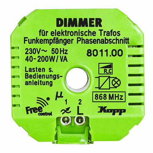 Kopp Free Control Funk-Dimmer Free Control 1-voie