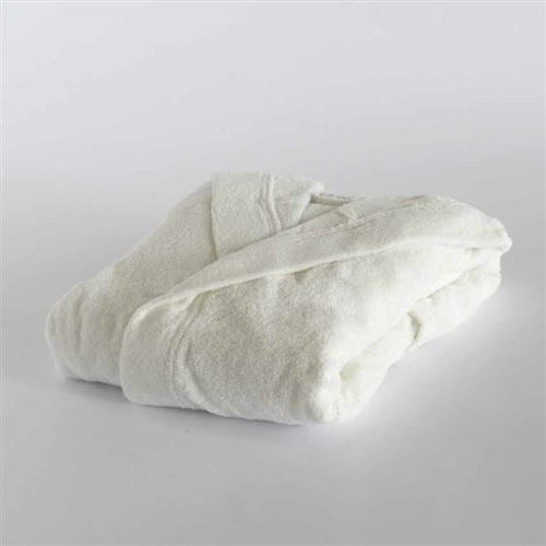 Peignoir Svad Dondi Ti Amo Unisexe 100% Coton, Taille: XL, Couleur: Blanc