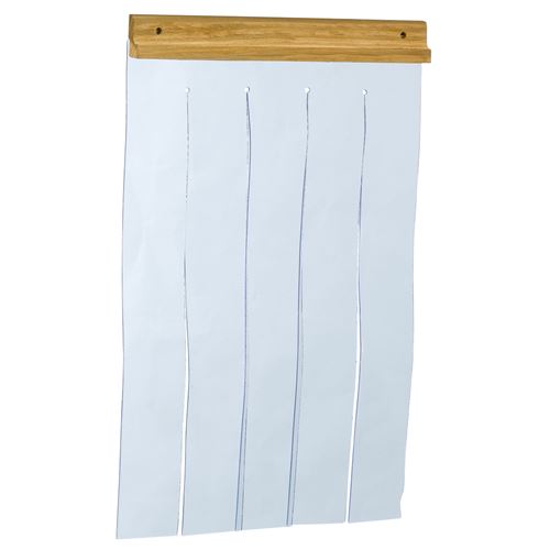 Ferplast Porte pour niche pour chiens modèle DOMUS MEDIUM et CANADA 2, porte pour niches d'extérieur, PVC transparent, anti-pluie, vent, froid, 27,5 x h 42 cm