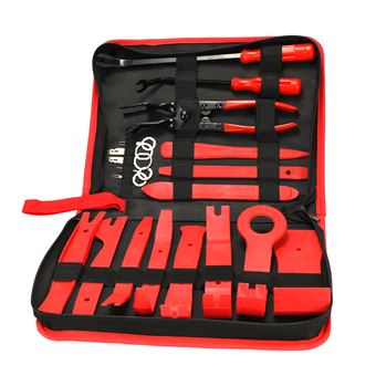 1 Set Métal Clip Audio Panneau Porte Voiture Outil Levier Démanteler Stéréo
