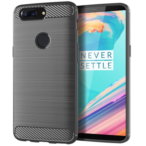 Etui Coque de protection durable souple pour OnePlus 5T - Gris