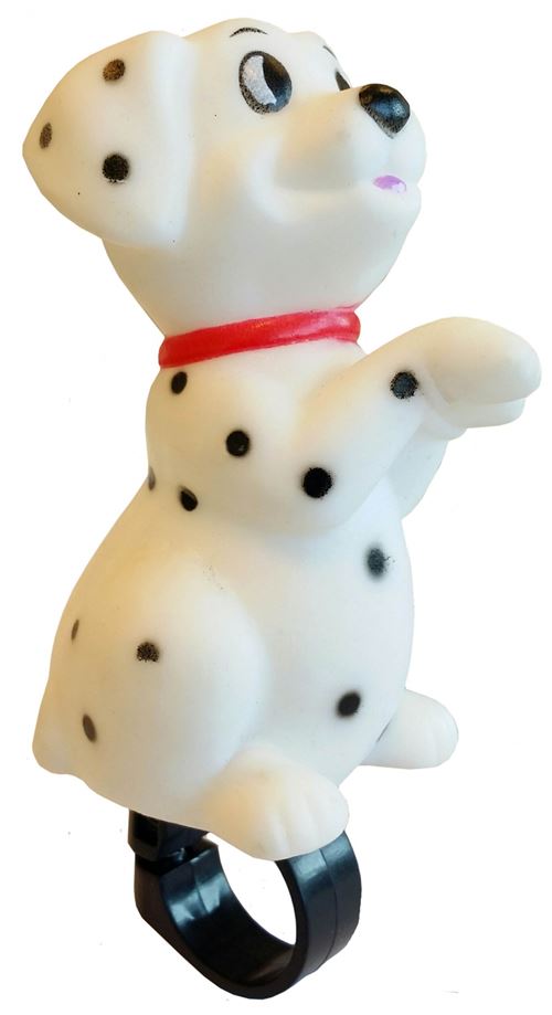 Pexkids corne bicyclette Hond blanc 10 cm