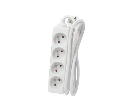 Chacon bloc multiprise rallonge 4 prises 16a 5m blanc