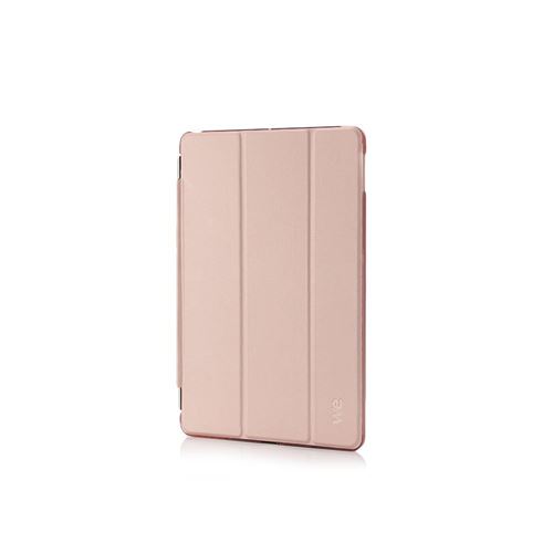 We Connect Etui de protection 3 en 1 pour iPad 9,7 po (2017) Or Rose