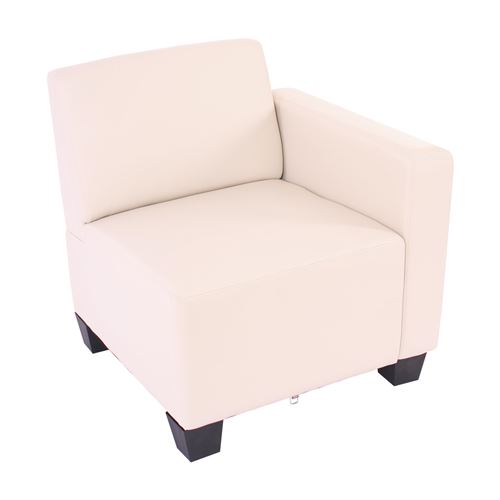 Mendler Fauteuil Lyon - Crème - Image 3