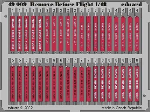 Eduard - Remove Before Flight - Accessoires de maquette - Echelle 1:48 - Image 3